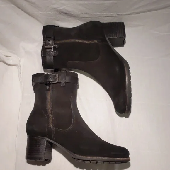 Trask Madison Waterproof Boots Ankle Booties with Buckle 10 - Picture 2 of 14